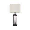 Table Lamps Set of 2 Farmhouse Bedside Nightstand Lamps with USB Ports