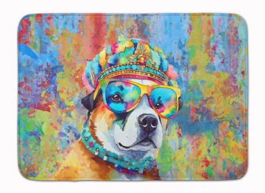 Akita Hippie Dawg Memory Foam Kitchen Mat Machine Washable Anti-Fatigue Mat Cushion Comfort Bath Mat or Kitchen Rug