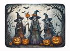 Witches Spooky Halloween Memory Foam Kitchen Mat Machine Washable Anti-Fatigue Mat Cushion Comfort Bath Mat or Kitchen Rug