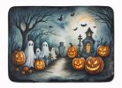 Ghosts Spooky Halloween Memory Foam Kitchen Mat Machine Washable Anti-Fatigue Mat Cushion Comfort Bath Mat or Kitchen Rug