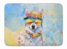 Alaskan Klee Kai Hippie Dawg Memory Foam Kitchen Mat Machine Washable Anti-Fatigue Mat Cushion Comfort Bath Mat or Kitchen Rug