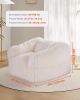 VEVOR Bean Bag Chair, BeanBag Sofa Chair with Armrests for Adults, Fluffy Plush & High-Density Foam Filling Adult Bean Bag with Zapper