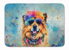 Chow Chow Hippie Dawg Memory Foam Kitchen Mat Machine Washable Anti-Fatigue Mat Cushion Comfort Bath Mat or Kitchen Rug