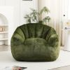 Bean Bag Chair, Bean Bag Sofa Chair with Armrests Stuffed High-Density Foam, Lazy Sofa Comfy Chairs BeanBag Chair for Adults in Living Room