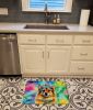 Hippie Dawg Memory Foam Kitchen Mat Machine Washable Anti-Fatigue Mat Cushion Comfort Bath Mat or Kitchen Rug