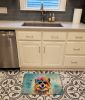 Chow Chow Hippie Dawg Memory Foam Kitchen Mat Machine Washable Anti-Fatigue Mat Cushion Comfort Bath Mat or Kitchen Rug