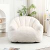 Bean Bag Chair, Bean Bag Sofa Chair with Armrests Stuffed High-Density Foam, Lazy Sofa Comfy Chairs BeanBag Chair for Adults in Living Room