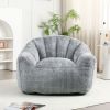 Bean Bag Chair, Bean Bag Sofa Chair with Armrests Stuffed High-Density Foam, Lazy Sofa Comfy Chairs BeanBag Chair for Adults in Living Room